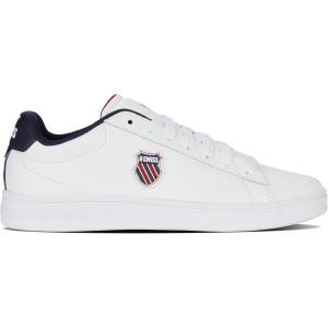 image:imageKSwiss Mens Lowtop SneakersWht Peacot Smba Red