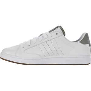 image:imageKSwiss Mens Lozan Klub Leather SneakerWhiteWhiteShadow Suede