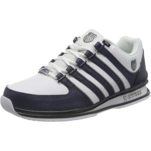 image:imageKSwiss Mens Rinzler GT TrainersWhite Navy Silver