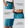 image:imageKSwiss Mens Athletic Shorts Lightweight GymBlue Green