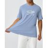 image:imageKSwiss Mens Classic Sportswear TShirt  Ultra Soft Short Sleeve Crewneck TShirts with Graphic for Tennis Golf Gym CasualBlueWht