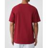 image:imageKSwiss Mens Classic Sportswear TShirt  Ultra Soft Short Sleeve Crewneck TShirts with Graphic for Tennis Golf Gym CasualRedBlack