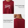 image:imageKSwiss Mens Classic Sportswear TShirt  Ultra Soft Short Sleeve Crewneck TShirts with Graphic for Tennis Golf Gym CasualRedBlack