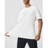 image:imageKSwiss Mens Classic Sportswear TShirt  Ultra Soft Short Sleeve Crewneck TShirts with Graphic for Tennis Golf Gym CasualWhite
