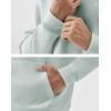image:imageKSwiss Mens Tennis Print Hoodie  Long Sleeve Pullover Hooded Sweatshirts with Kangaroo PocketsMint GreyGrey