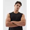 image:imageKSwiss Mens Workout Tank Top  DryAero Performance Sleeveless Running Shirts Quick Dry for Tennis Athletic GymBlackSilver