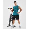 image:imageKSwiss Mens Workout Tank Top  DryAero Performance Sleeveless Running Shirts Quick Dry for Tennis Athletic GymGreenBlue