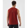 image:imageKSwiss Mens Workout Tank Top  DryAero Performance Sleeveless Running Shirts Quick Dry for Tennis Athletic GymRedBlack