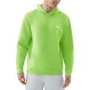 image:imageKSwiss Mens Tennis Print Hoodie  Long Sleeve Pullover Hooded Sweatshirts with Kangaroo PocketsGreen