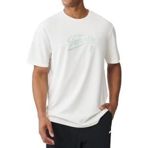 image:imageKSwiss Mens Classic Sportswear TShirt  Ultra Soft Short Sleeve Crewneck TShirts with Graphic for Tennis Golf Gym CasualWhite