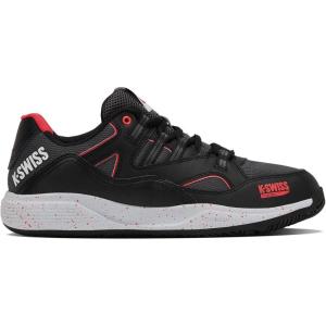 image:imageKSwiss Mens Tura Team Padel ShoeBlack Micro Chip Neon Lava