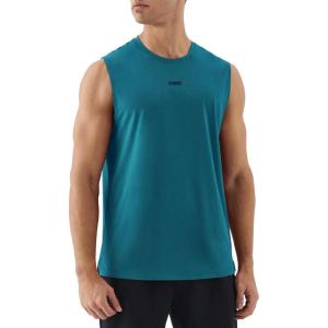 image:imageKSwiss Mens Workout Tank Top  DryAero Performance Sleeveless Running Shirts Quick Dry for Tennis Athletic GymGreenBlue