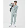 image:imageKSwiss Mens Crewneck Pullover SweatshirtsMint GreyGrey