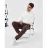 image:imageKSwiss Mens Jogger with Pockets  Relaxed Fit Tapered Pants Sweatpants with Drawstring for Casual LoungeBrown