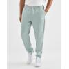 image:imageKSwiss Mens Jogger with Pockets  Relaxed Fit Tapered Pants Sweatpants with Drawstring for Casual LoungeMint Grey