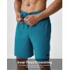 image:imageKSwiss Mens Running Athletic Shorts 8  Lightweight Quick Dry Workout Gym Tennis Shorts Active SportGreenBlue