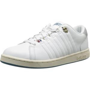 image:imageKSWISS Mens Lozan III P Fashion SneakerClassic WhiteNeutral GreyColonial Blue