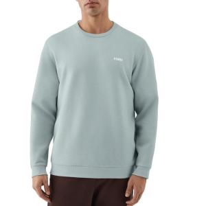 image:imageKSwiss Mens Crewneck Pullover SweatshirtsMint GreyGrey