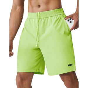 image:imageKSwiss Mens Running Athletic Shorts 8  Lightweight Quick Dry Workout Gym Tennis Shorts Active SportGreen