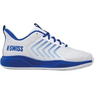 image:imageKSwiss Mens Ultrashot Light ClayTennis ShoeWhite Dazzling Blue Baltic Sea
