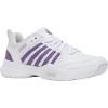 image:imageKSwiss Womens Court Express 2 Tennis ShoeWhitePurple HazeNeon Lavender