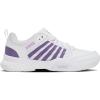 image:imageKSwiss Womens Court Express 2 Tennis ShoeWhitePurple HazeNeon Lavender