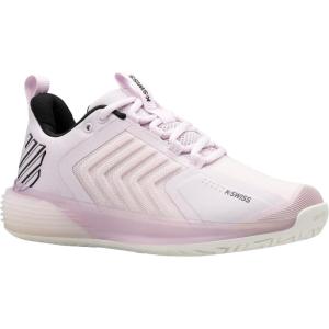 image:imageKSwiss Womens Ultrashot 3 Grass Tennis ShoeOrchid IceBlanc De BlancBlack