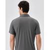 image:imageKSwiss Mens Heritage Classic Polo Unshrink Collar Golf Shirt Top for Men Short Sleeve Casual Golf amp Tennis ShirtGrey