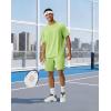 image:imageKSwiss Mens Running Athletic Shorts 8  Lightweight Quick Dry Workout Gym Tennis Knit Shorts Active SportGreen