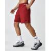 image:imageKSwiss Mens Running Athletic Shorts 8  Lightweight Quick Dry Workout Gym Tennis Knit Shorts Active SportRedBlack