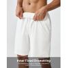 image:imageKSwiss Mens Running Athletic Shorts 8  Lightweight Quick Dry Workout Gym Tennis Knit Shorts Active SportWhite