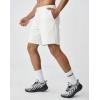 image:imageKSwiss Mens Running Athletic Shorts 8  Lightweight Quick Dry Workout Gym Tennis Knit Shorts Active SportWhite