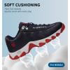 image:imageKSwiss Mens ST329 CMF Sneaker Wide Tennis Walking Shoes Leather UpperPeacoatWhiteMars Red