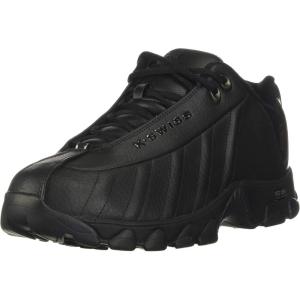 image:imageKSwiss Mens ST329 CMF Sneaker Wide Tennis Walking Shoes Leather UpperBlack