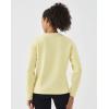 image:imageKSwiss Cropped Sweatshirts for Women  Crewneck Pullover Sweatshirt Long Sleeve Workout Crop Tops Soft and LightweightYellow