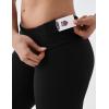 image:imageKSwiss Flare Leggings for Women  Soft Stretchy High Waist Yoga Pants Workout Gym CasualBlack