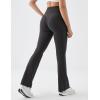 image:imageKSwiss Flare Leggings for Women  Soft Stretchy High Waist Yoga Pants Workout Gym CasualGrey