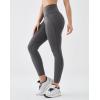 image:imageKSwiss High Waisted Leggings for Women  No See Through Seamless Yoga Workout Lounge Athletic Pants Soft StretchySilverBlack