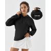 image:imageKSwiss Hoodies for Women  Long Sleeve Pullover Hooded Sweatshirt with Pocket Casual Athletic Workout TopBlackBlack