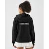 image:imageKSwiss Hoodies for Women  Long Sleeve Pullover Hooded Sweatshirt with Pocket Casual Athletic Workout TopBlackBlack