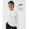 image:imageKSwiss Hoodies for Women  Long Sleeve Pullover Hooded Sweatshirt with Pocket Casual Athletic Workout TopWhite