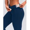 image:imageKSwiss Leggings for Women  Soft Stretchy High Waist 25 with Pockets Lounge Yoga Pants Workout Athletic Casual01mini Pocketdark Blue