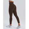 image:imageKSwiss Leggings for Women  Soft Stretchy High Waist 25 with Pockets Lounge Yoga Pants Workout Athletic Casual01mini Pocketdark Brown