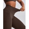image:imageKSwiss Leggings for Women  Soft Stretchy High Waist 25 with Pockets Lounge Yoga Pants Workout Athletic Casual02side Pocketsdark Brown