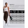 image:imageKSwiss Leggings for Women  Soft Stretchy High Waist 25 with Pockets Lounge Yoga Pants Workout Athletic Casual02side Pocketsdark Brown