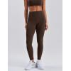 image:imageKSwiss Leggings for Women  Soft Stretchy High Waist 25 with Pockets Lounge Yoga Pants Workout Athletic Casual02side Pocketsdark Brown
