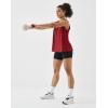 image:imageKSwiss Sleeveless Workout Tops for Women  Breathable Lightweight Athletic Running Tank Tops Active Tennis Yoga ShirtsRed