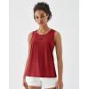 image:imageKSwiss Sleeveless Workout Tops for Women  Breathable Lightweight Athletic Running Tank Tops Active Tennis Yoga ShirtsRed