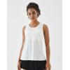 image:imageKSwiss Sleeveless Workout Tops for Women  Breathable Lightweight Athletic Running Tank Tops Active Tennis Yoga ShirtsWhite