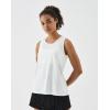 image:imageKSwiss Sleeveless Workout Tops for Women  Breathable Lightweight Athletic Running Tank Tops Active Tennis Yoga ShirtsWhite